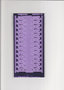 Tekst vak 37-C mirror violet Hobby Dots