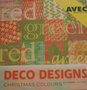Avec Deco Design Colours Block 4.080.460 Christmas 