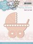 Yvonne Cut+Embossing YCD 10019 Baby Carriage