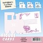 Figure Cards FC4K10001-15 Trein Lichtroze