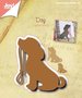 Joy Cutting&Embossing 6002-0521 Silhouette Hond met riem