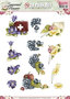 Card Deco Uitdrukvel SB 10136 vak 04-12 Precious Marieke Seasonal Flowers